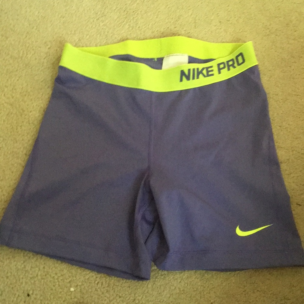 Nike pro spandex shorts